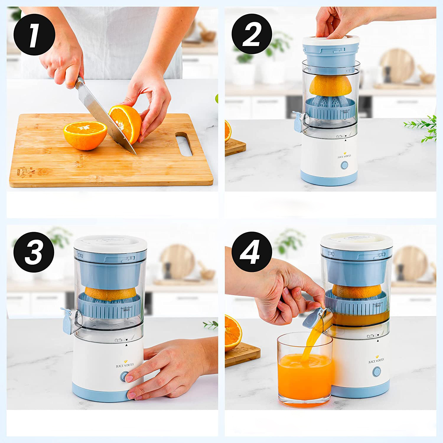 Miniatura 2 de Exprimidor de zumo electrico recargable